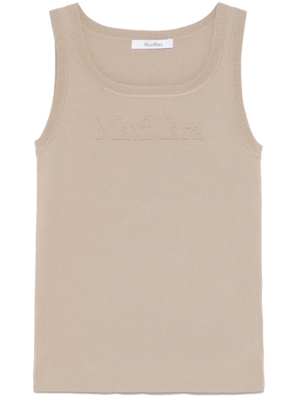 

Топ Pentola без рукавов MAX MARA, нейтральный