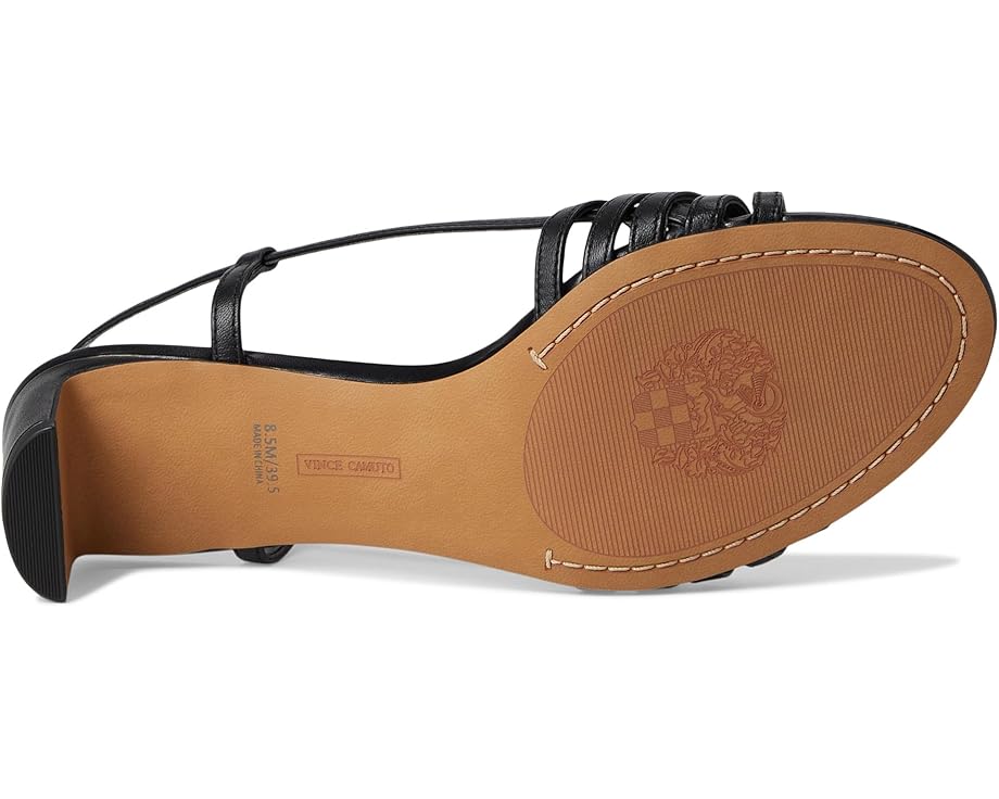 Туфли Vince Camuto Layton Strappy Kitten Heel Sandals, черный — фото 3