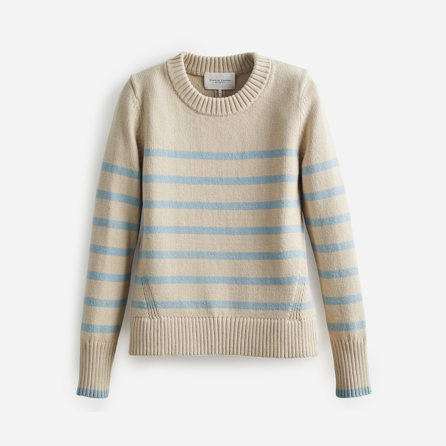 

Полосатый свитер Castine State Of Cotton Nyc, коричневый