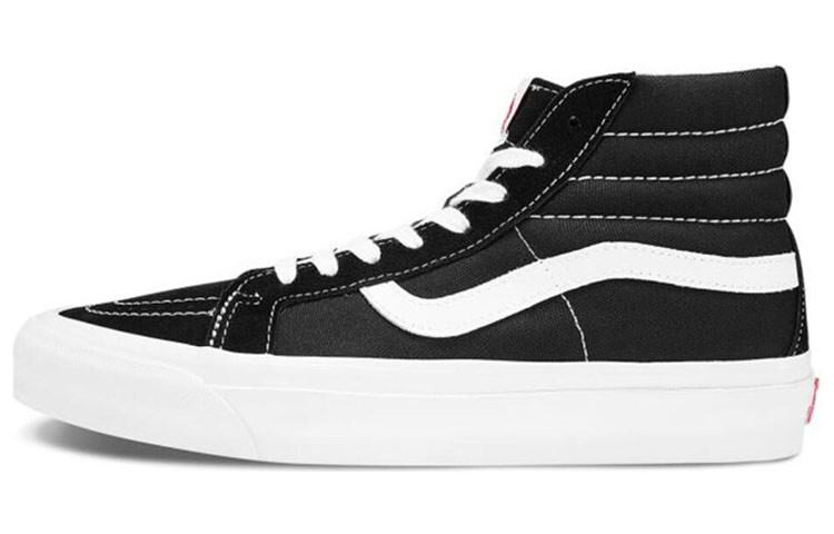 

Кроссовки Vans Vault Og Sk8-Hi Lx Black True White, Белый, Кроссовки Vans Vault Og Sk8-Hi Lx Black True White
