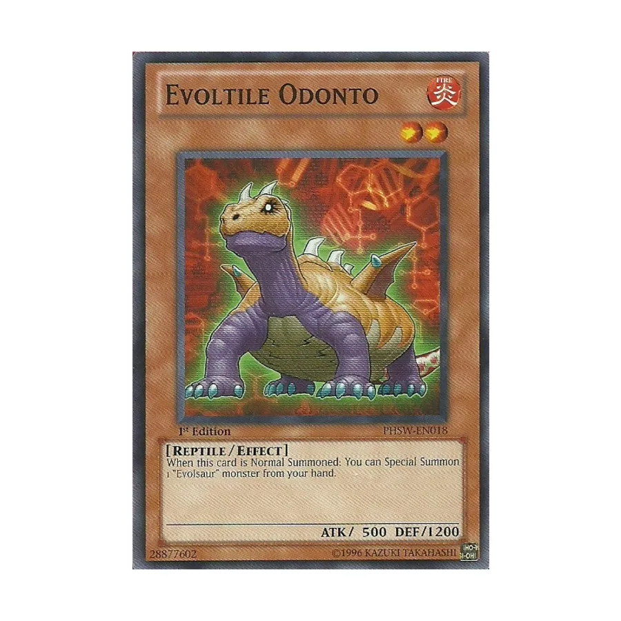 

CCG Эволтильный Одонто (Обычный), Yu-Gi-Oh - Photon Shockwave - Singles