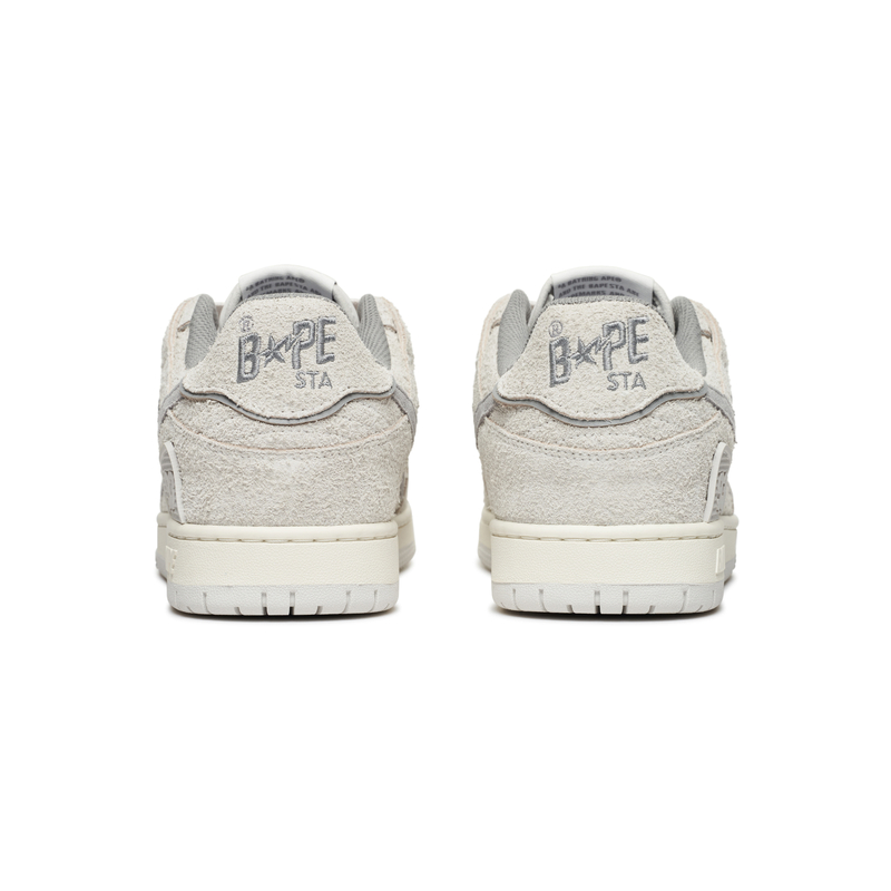 A BATHING APE Серые мужские противоскользящие скейтерские кеды GYX, цвет Gray GYX — фото 3