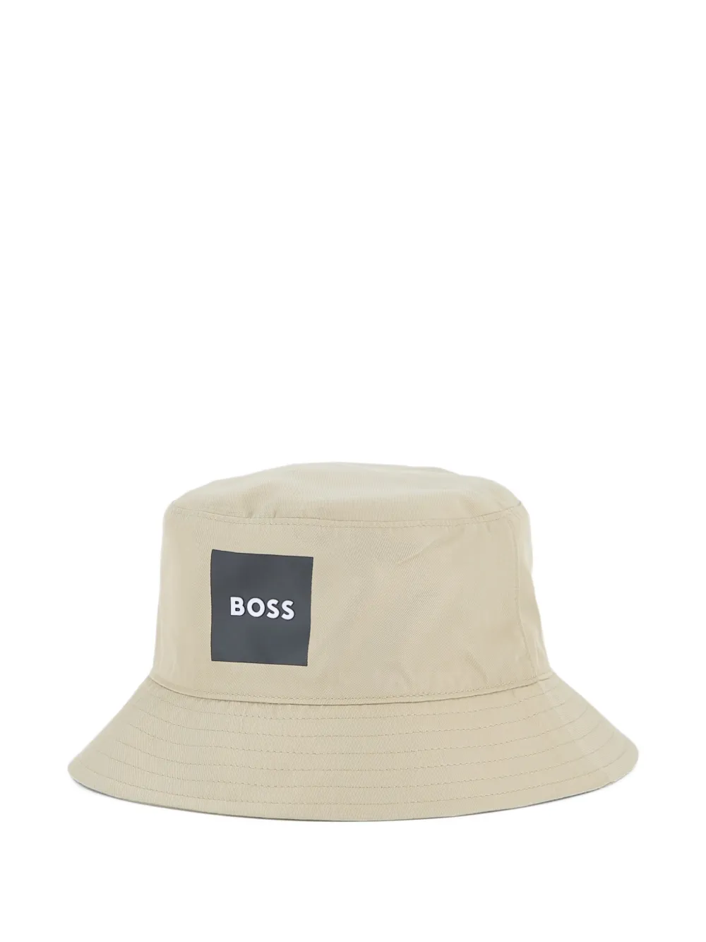 

Панама с логотипом Boss Kidswear, бежевый