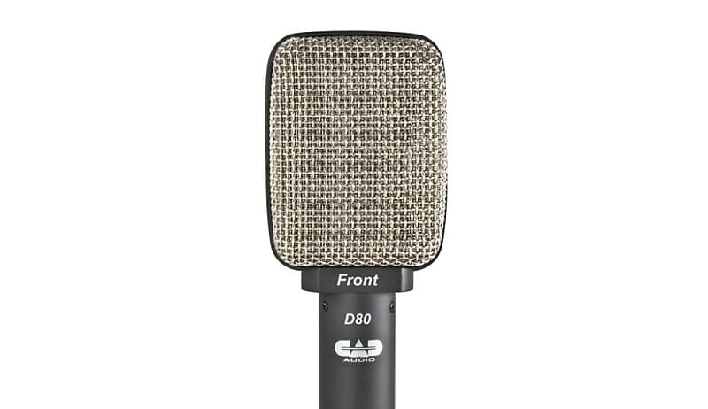 

Микрофон CAD D80 Large-Diaphragm Side-Address Cardioid Dynamic Mic