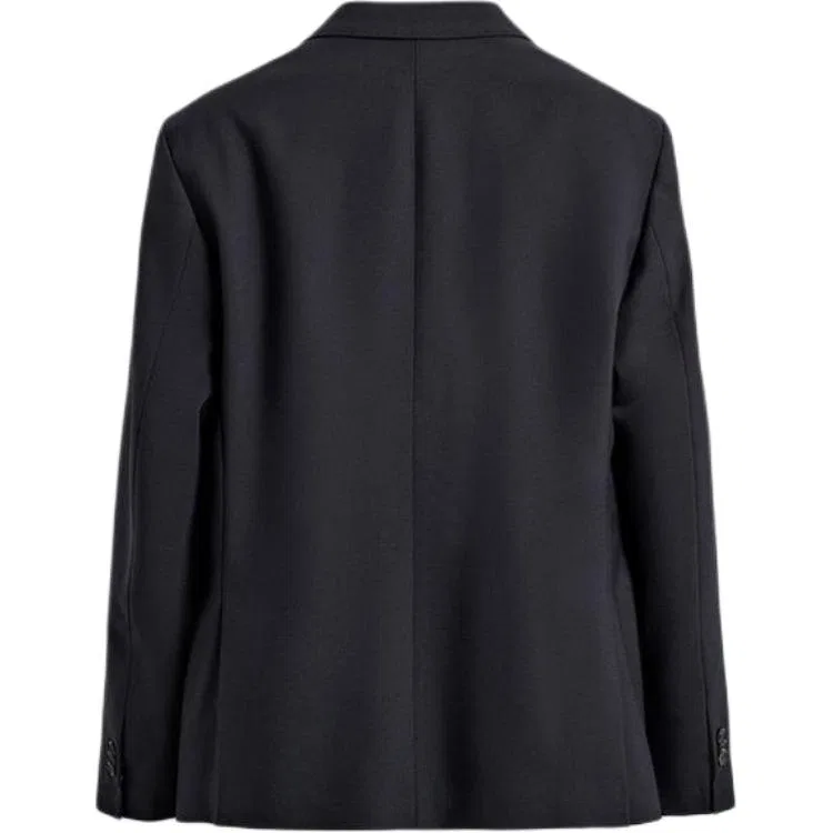 Мужской деловой костюм с лацканами Navy Blue ZARA, Цвет Navy Blue — фото 3
