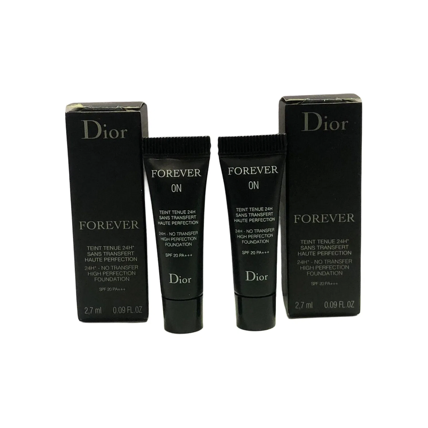 Женский набор пробников тонального крема DIOR Creamy Eternal Liquid Foundation 0N, 2.7 мл*3, DIOR, 0N — фото 4