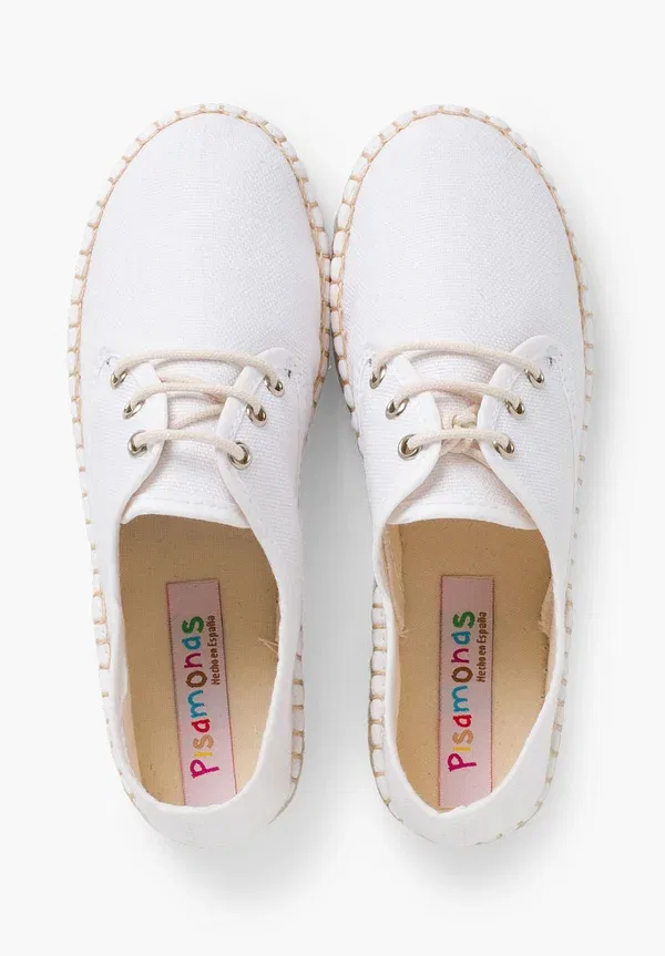 Эспадрильи текстильные Espadrilles Pisamonas, белый — фото 3