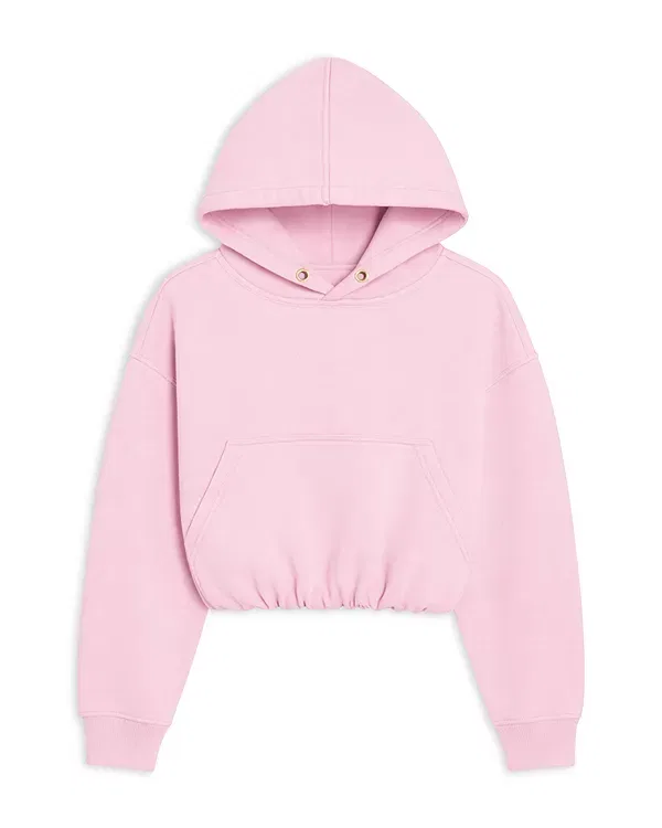 Детская толстовка для девочек с капюшоном Ryan Bubble KatieJ NYC, Pale Pink