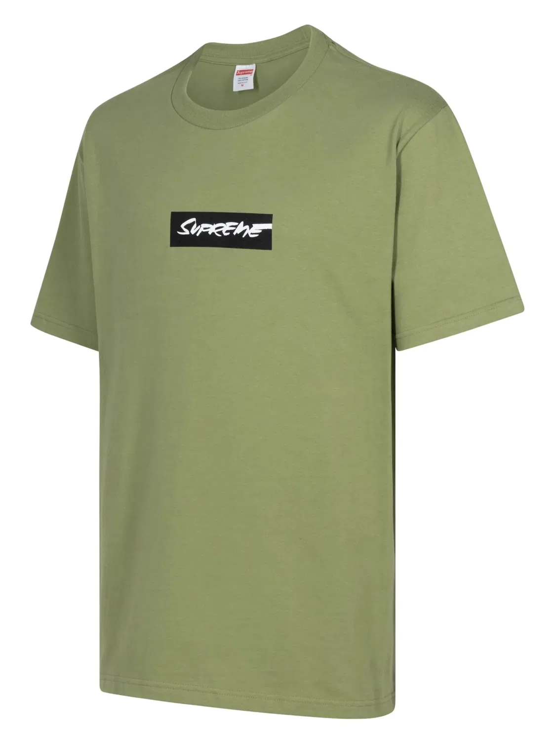 Футболка с текстовым принтом Supreme, зеленый — фото 2