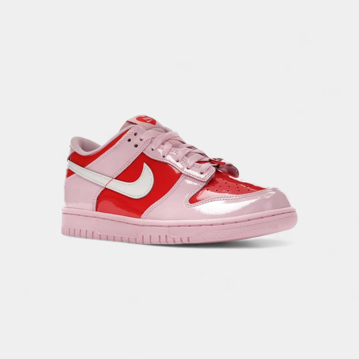 Детские кроссовки с принтом Nike Dunk Low Valentine's Day, Nike, Цвет WEISS — фото 2