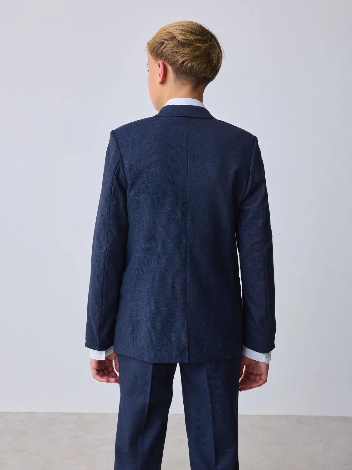 Пиджак классический, модель Baker, бренд Ted Baker, темно-синий — фото 3