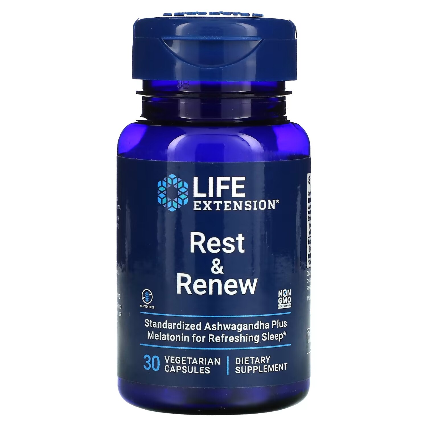 

Life Extension Rest & Renew, 30 вегетарианских капсул