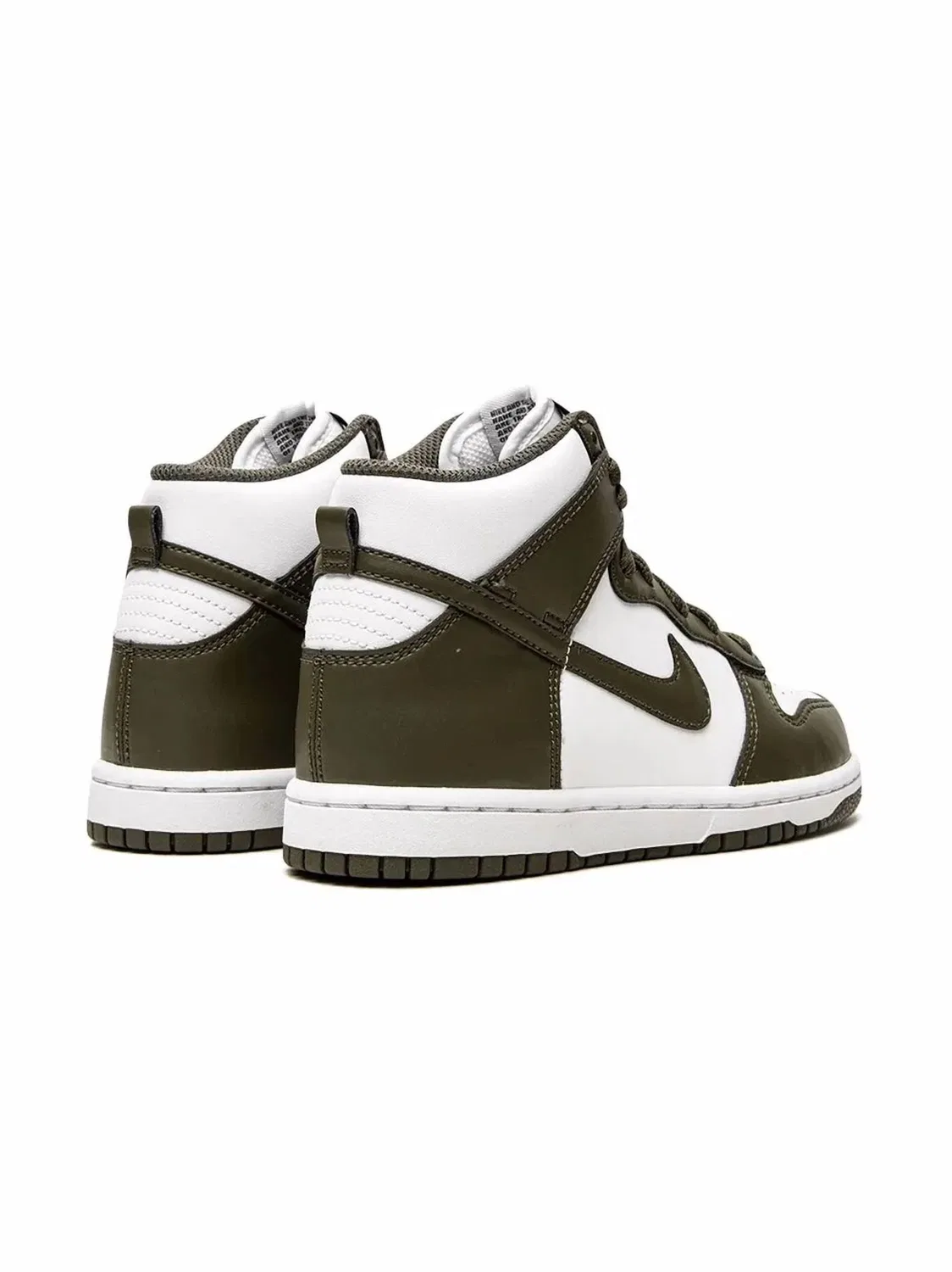 Детские кроссовки Dunk High из натуральной кожи Nike, Cargo Khaki — фото 3