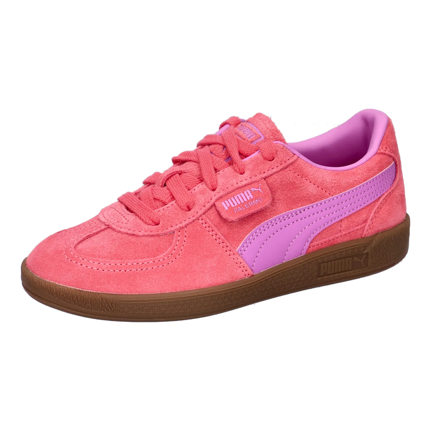 Детские кроссовки с замшевым верхом Palermo Puma, Rosa Konigliches Lila Braun