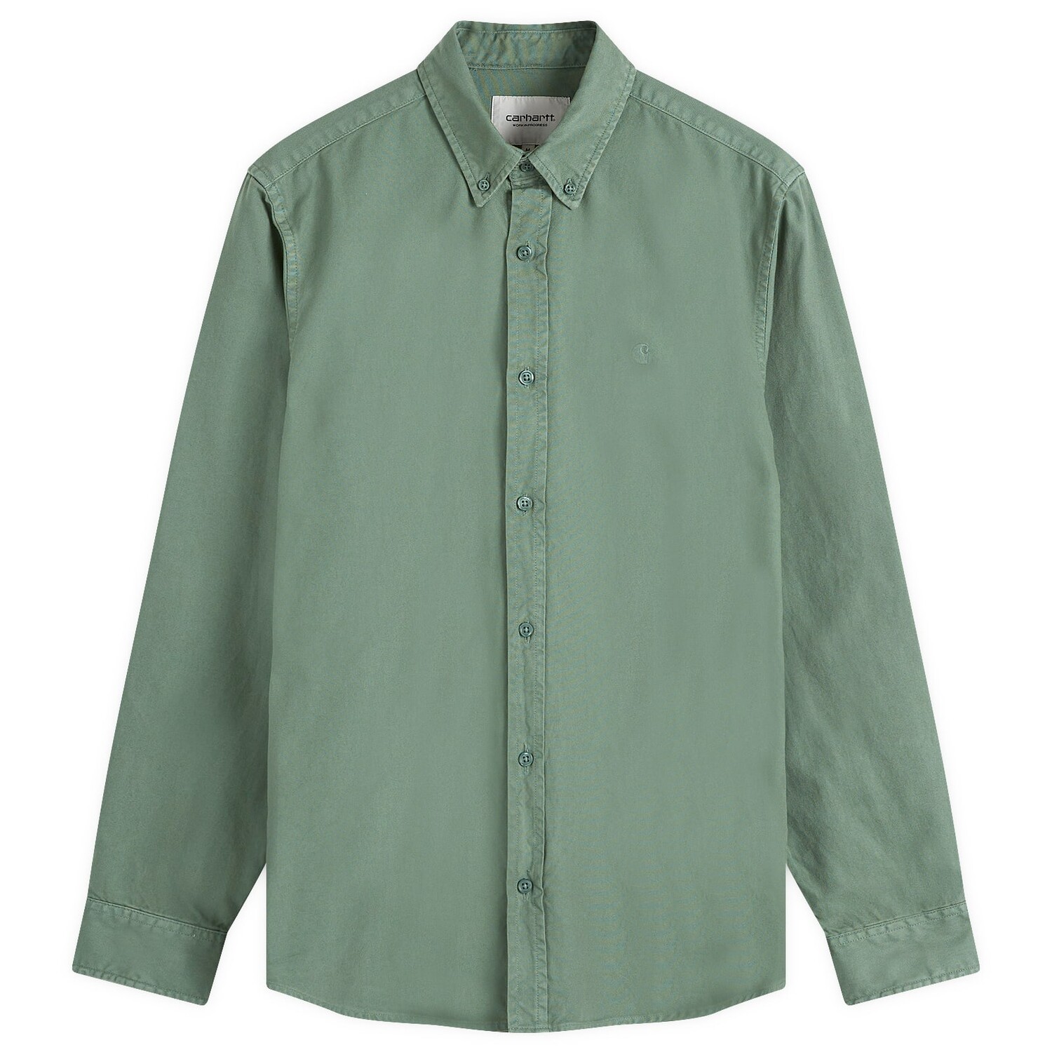 

Рубашка Carhartt Wip Bolton, зеленый
