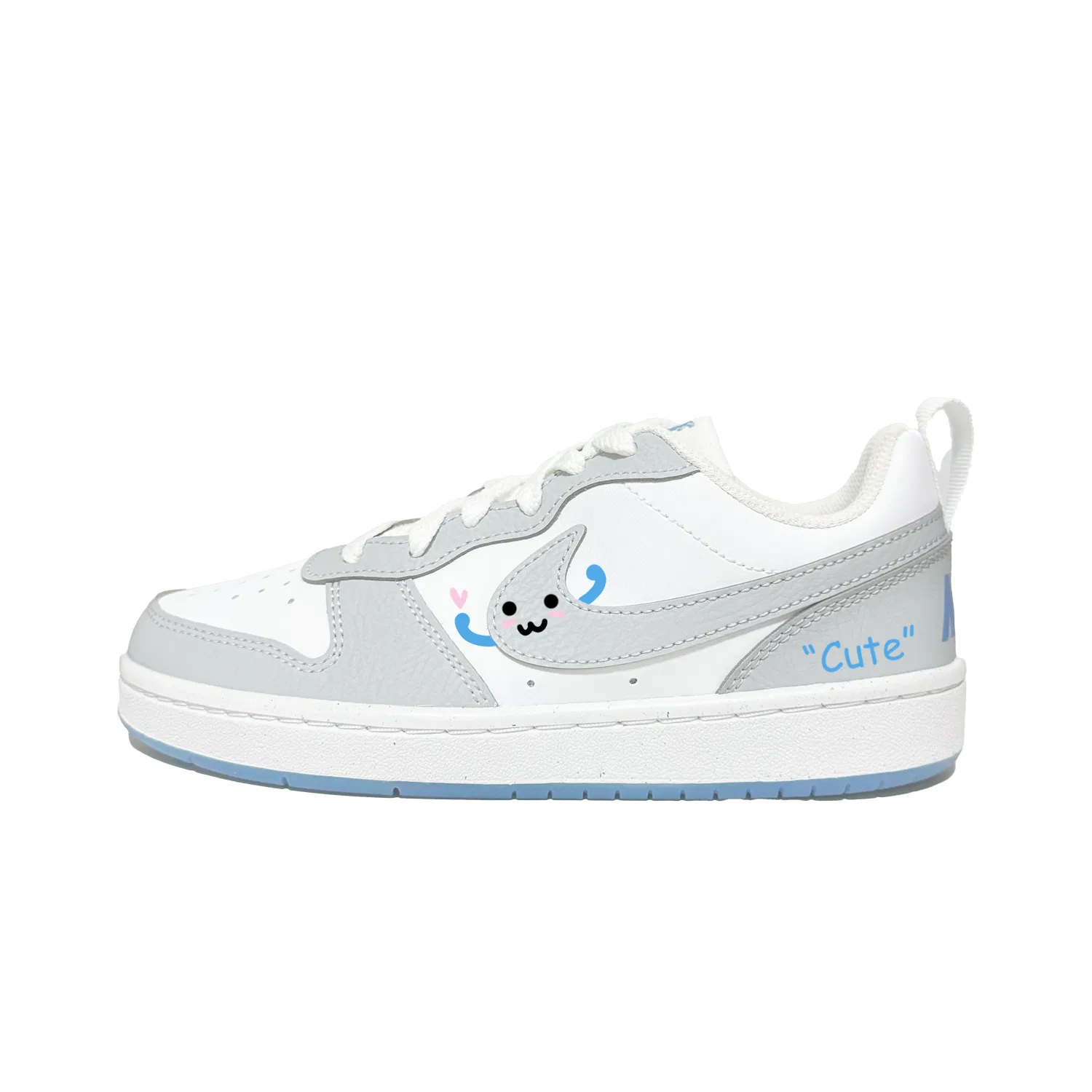 Детские кеды для скейтбординга Court Borough, Nike, Gray