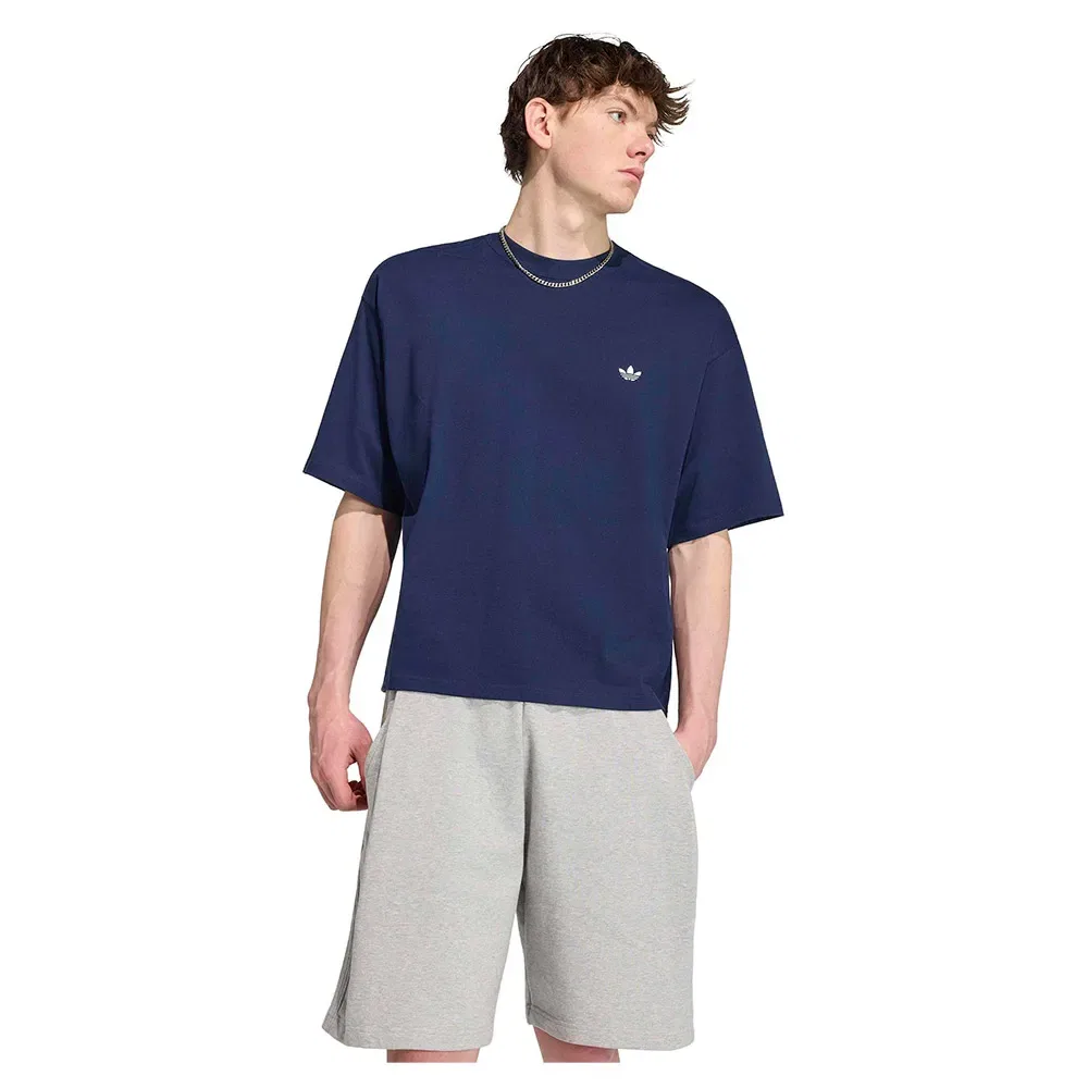 Футболка оверсайз Trefoil Essentials Adidas Originals, синий