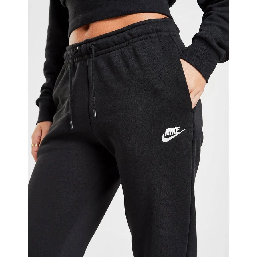 Женские спортивные брюки Nike Sportswear Essential Fleece, Черный — фото 3