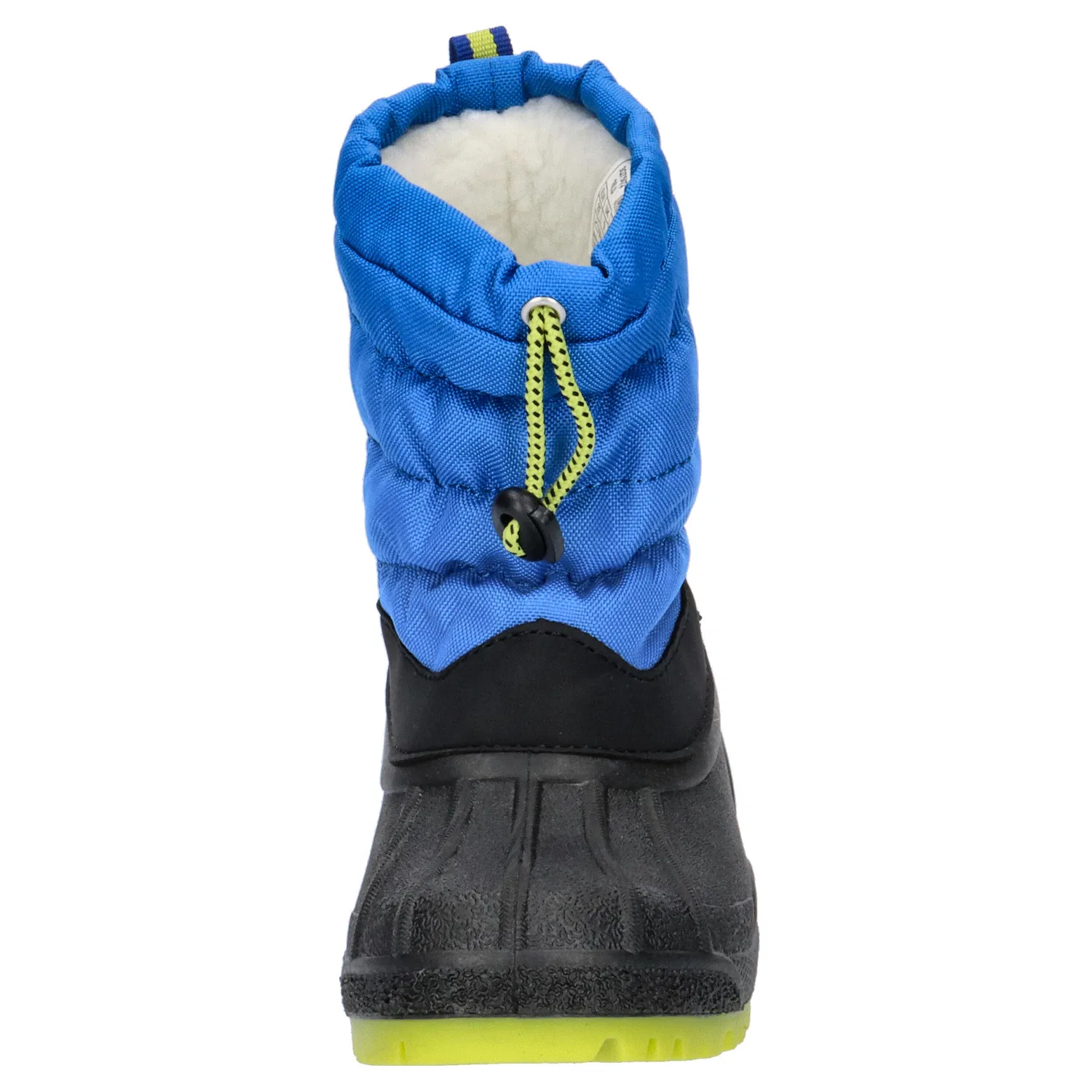 Детские зимние ботинки с высоким голенищем CMP Kids Hanki 3.0 Snow Boots, Konigsblau Schwarz Gelb — фото 3