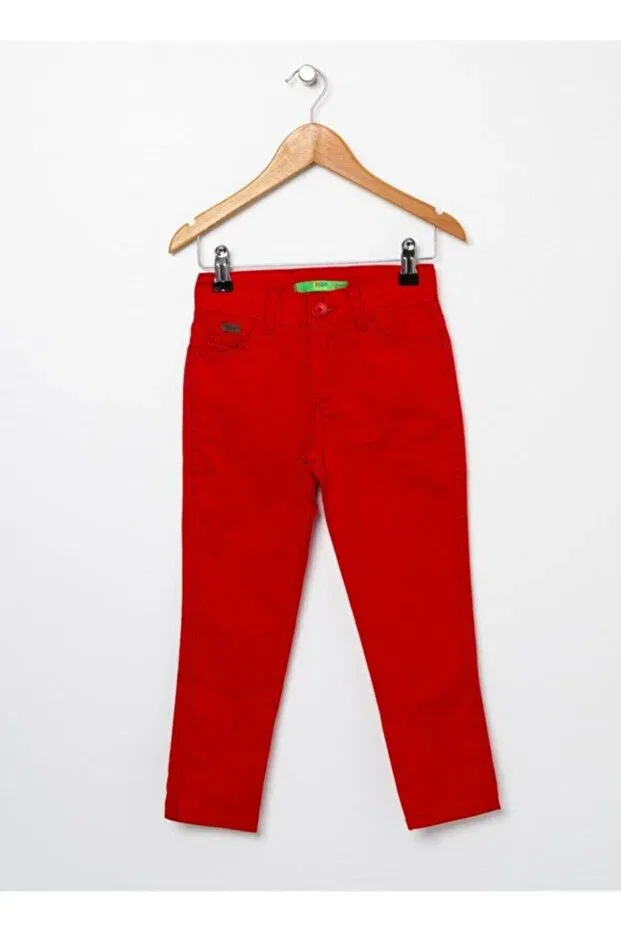 Детские брюки для девочек хлопковые Generic Brands, Red