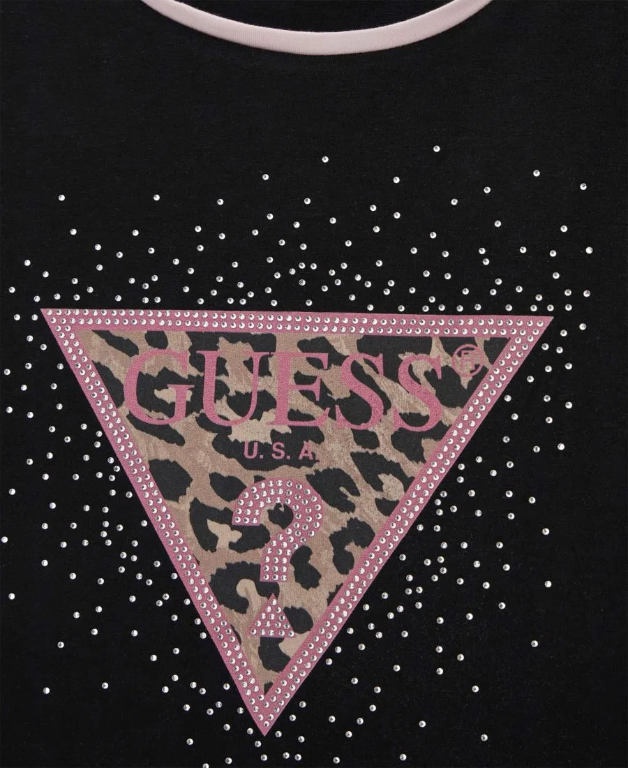 Футболка с принтом GUESS, Black — фото 3