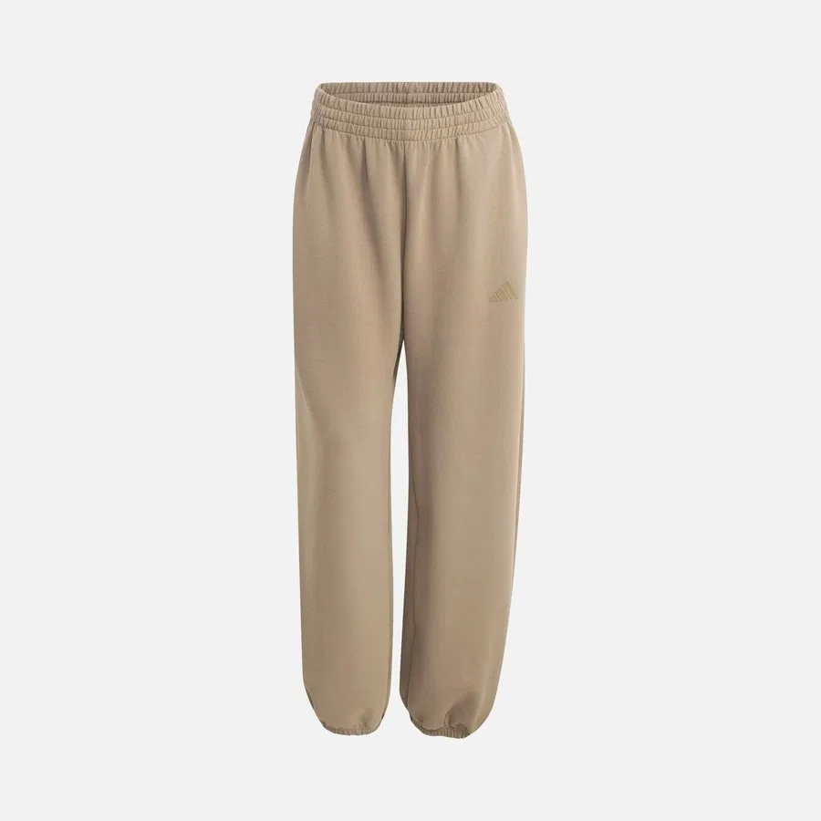 Женские спортивные штаны adidas Soft Lux Loose, Черный — фото 3