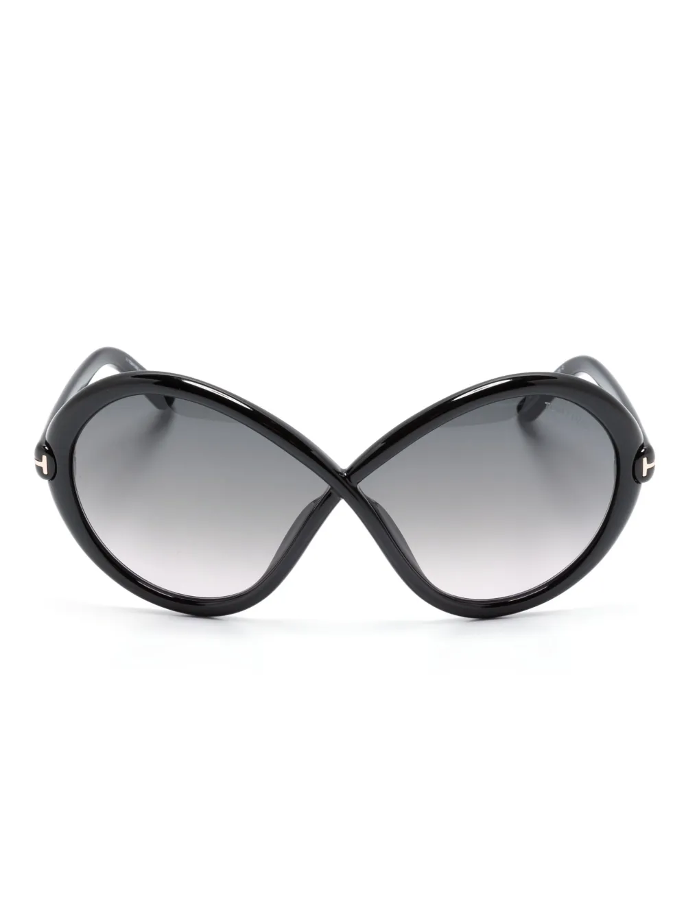 

Солнцезащитные очки Jada в массивной оправе TOM FORD Eyewear, черный