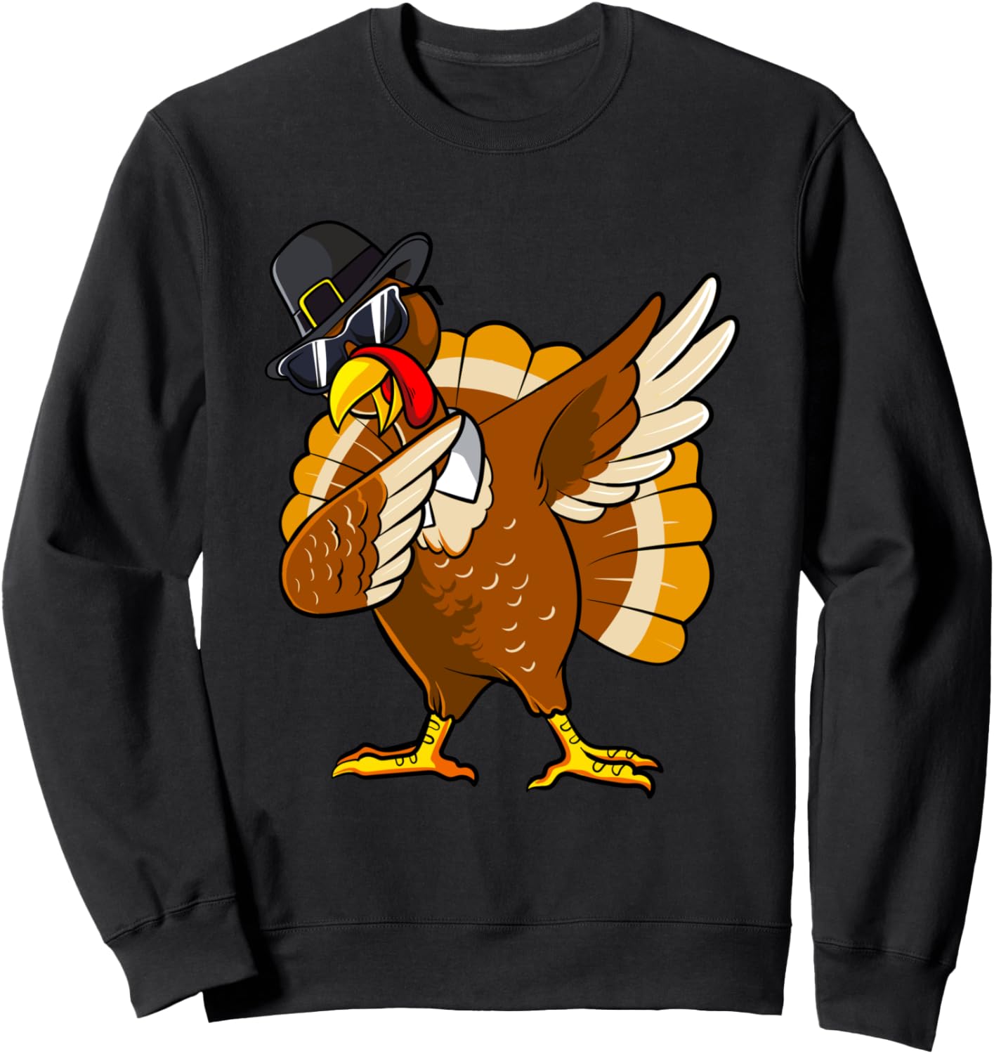 

Подарок на День благодарения в стиле пилигримов для мальчиков и девочек, толстовка с дизайном в стиле пилигримов Thanksgiving Time Gift Store, черный