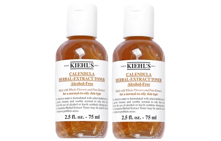 Женский тонер с календулой Kiehl's Calendula Officinalis Flower Toner, 250 мл, комплект из 2 шт., Black — фото 3