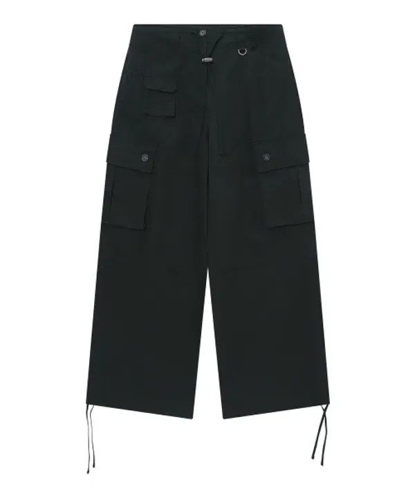 Карго широкие брюки, женские, Superdry, угольный
