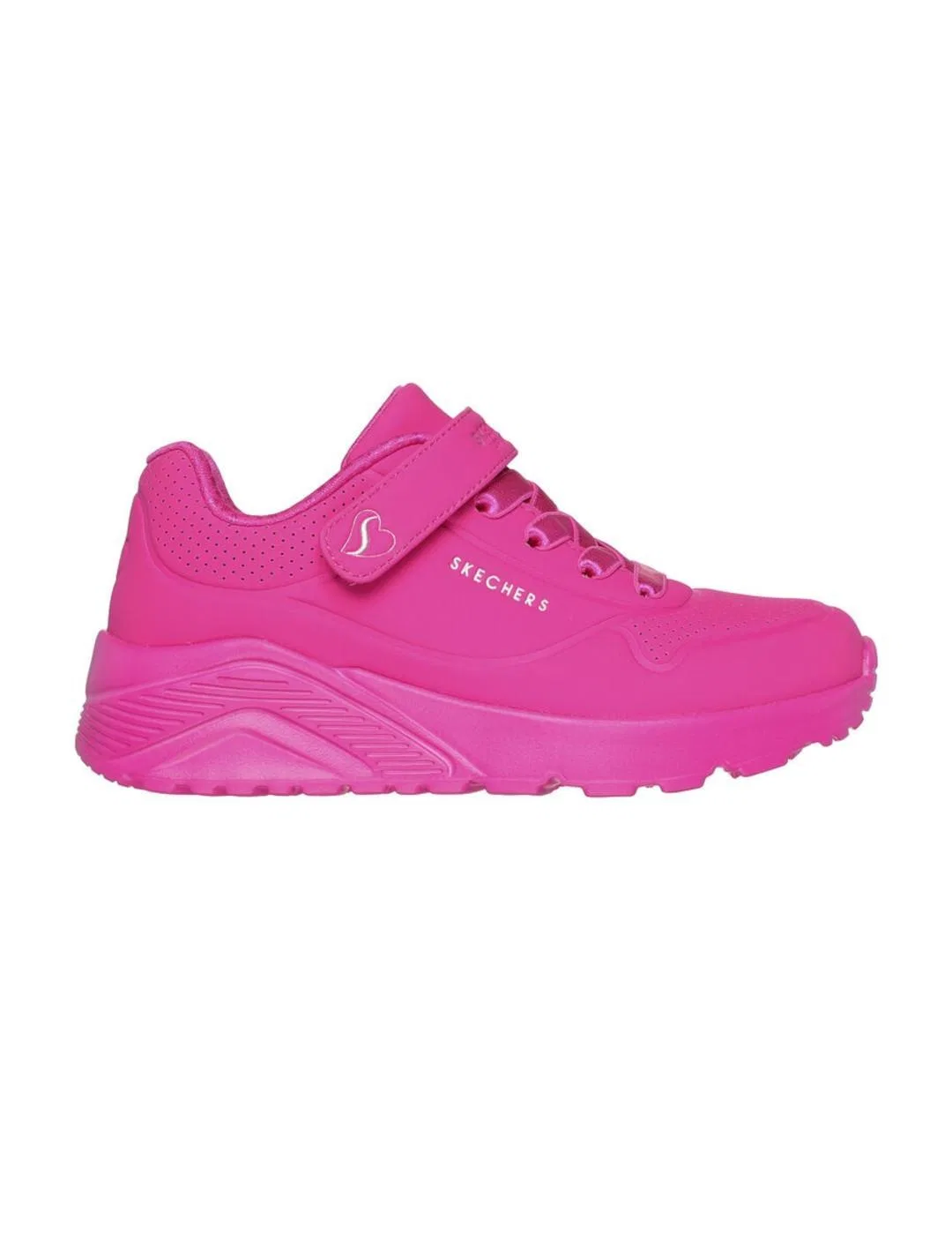 Детские кроссовки с принтом Uno Lite Skechers, Fuchsia