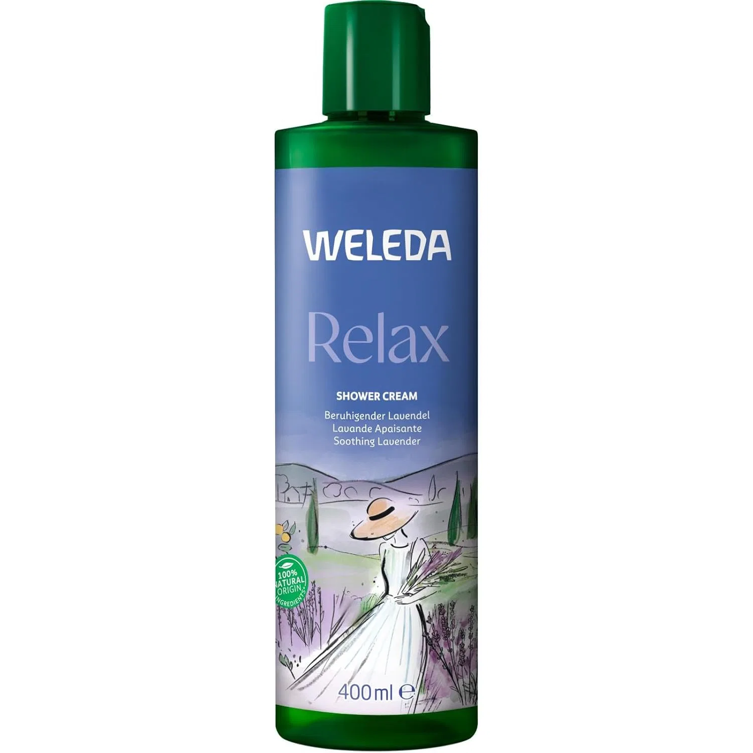 Гель для душа Аромо Релакс, WELEDA, 400 мл