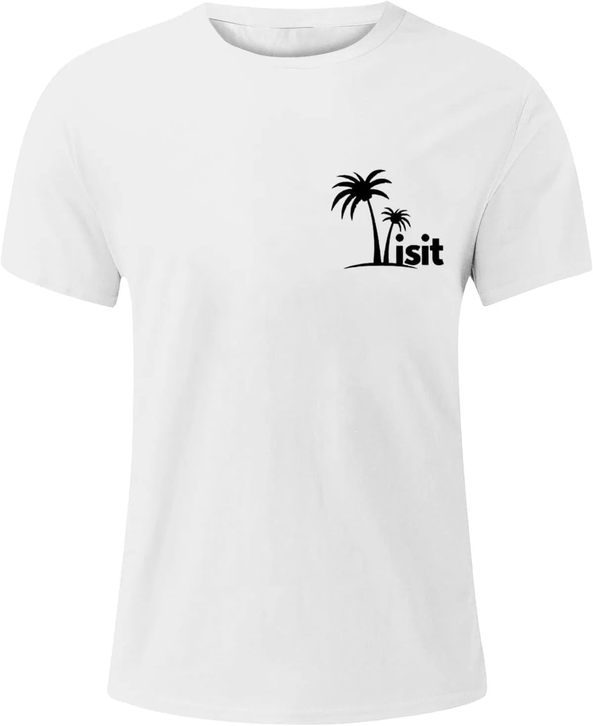 Мужская футболка с V-образным вырезом Heavy Weight Tee, White — фото 3