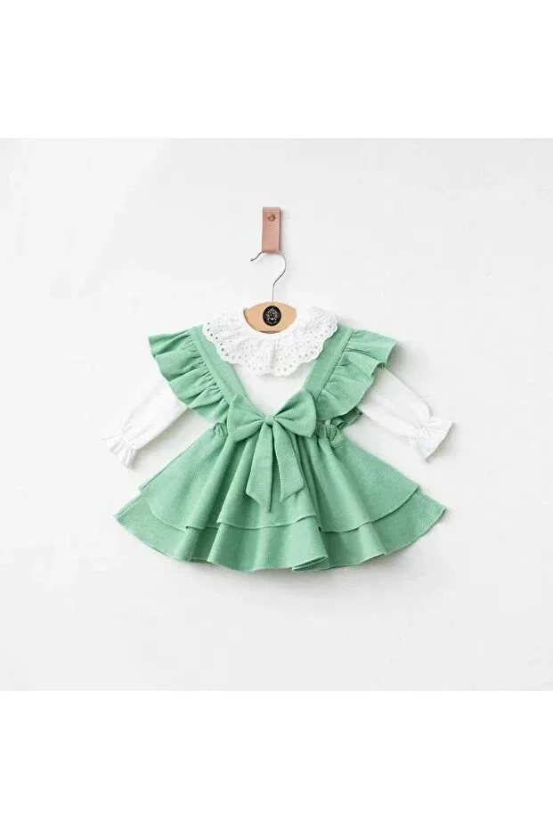 Детский комплект для новорожденных с принтом Little Baby, Зеленый