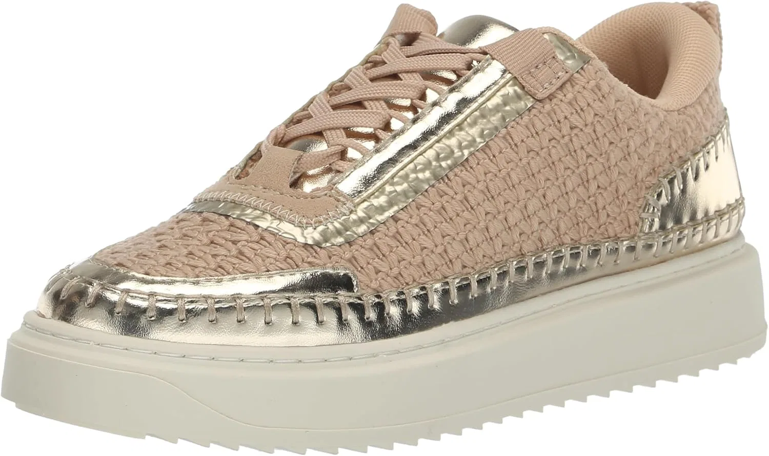 Детские кроссовки для девочек Charly Steve Madden, Gold Woven