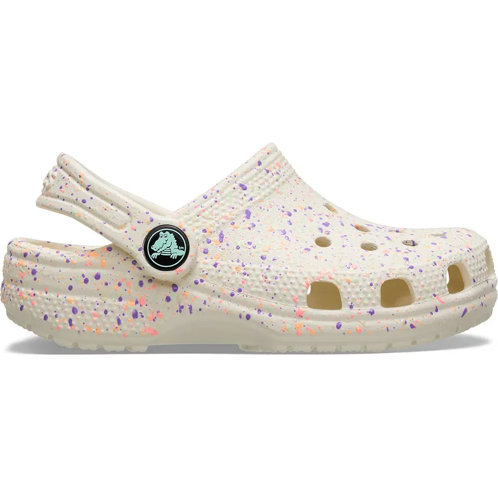 Комбинезон Crocs Classic Glow Paint Splatter, белый
