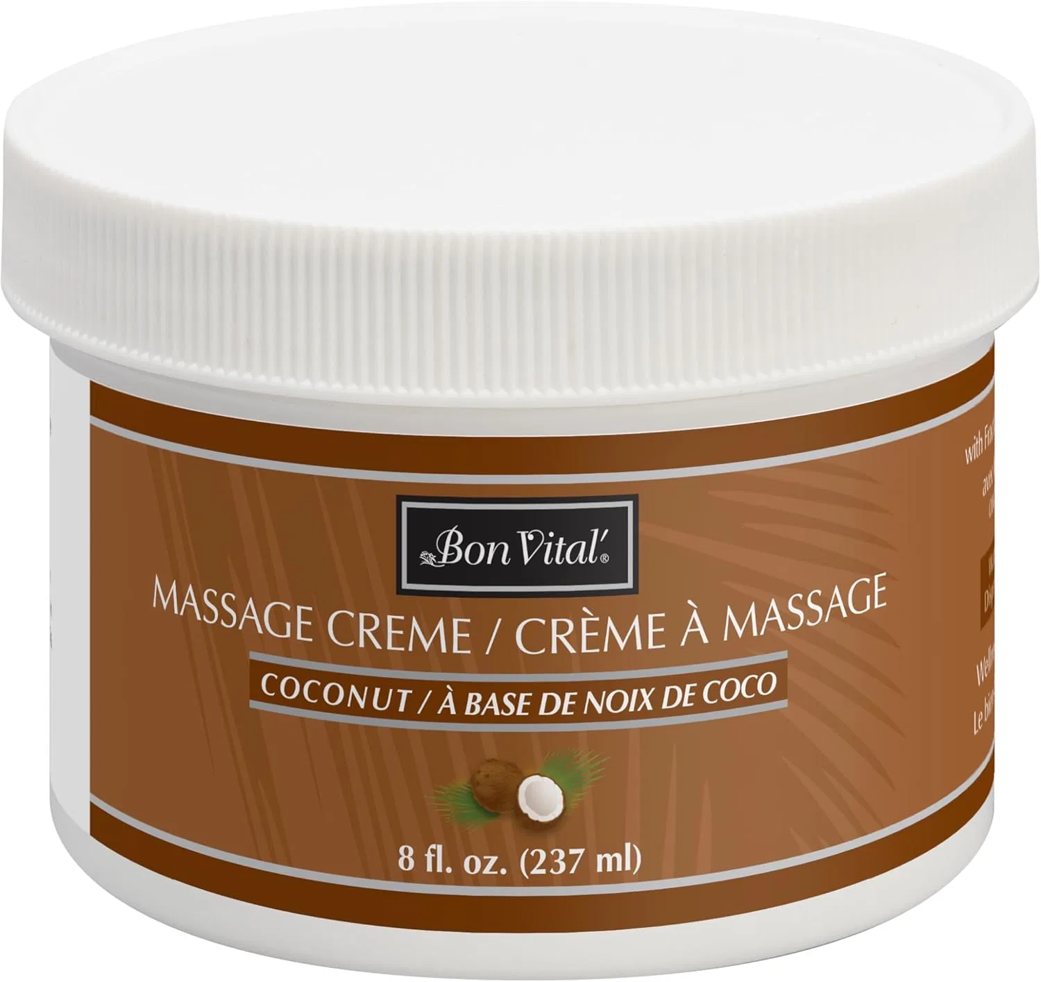 Крем для тела Coconut Creme, Bon Vital', 8 унций