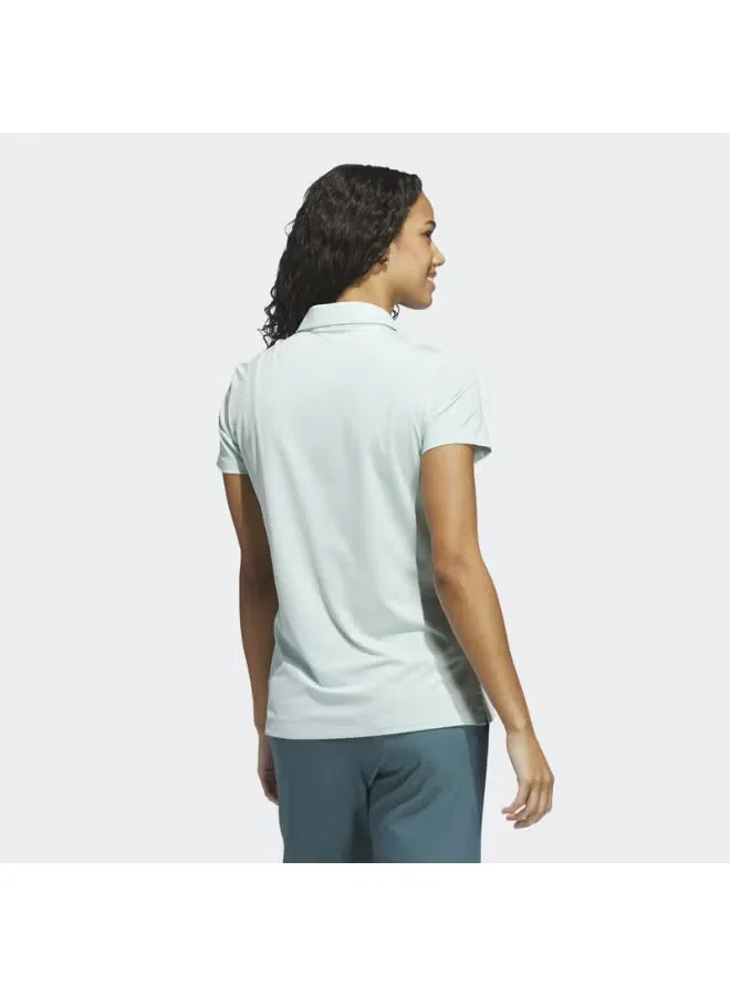 Поло для гольфа с коротким рукавом Ultimate365 Classic Adidas, бирюзовый — фото 4