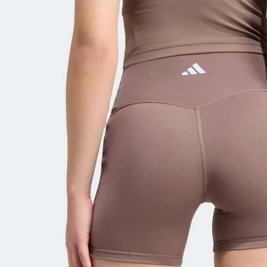 Спортивные леггинсы с принтом Studio All Me adidas, Коричневый — фото 3