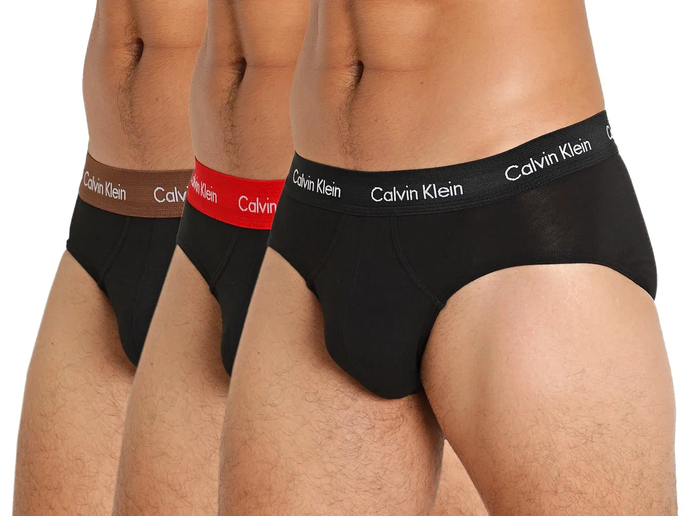 Мужские трусы-боксеры с идеальной посадкой Calvin Klein, Body Black, Red, Black, Brown