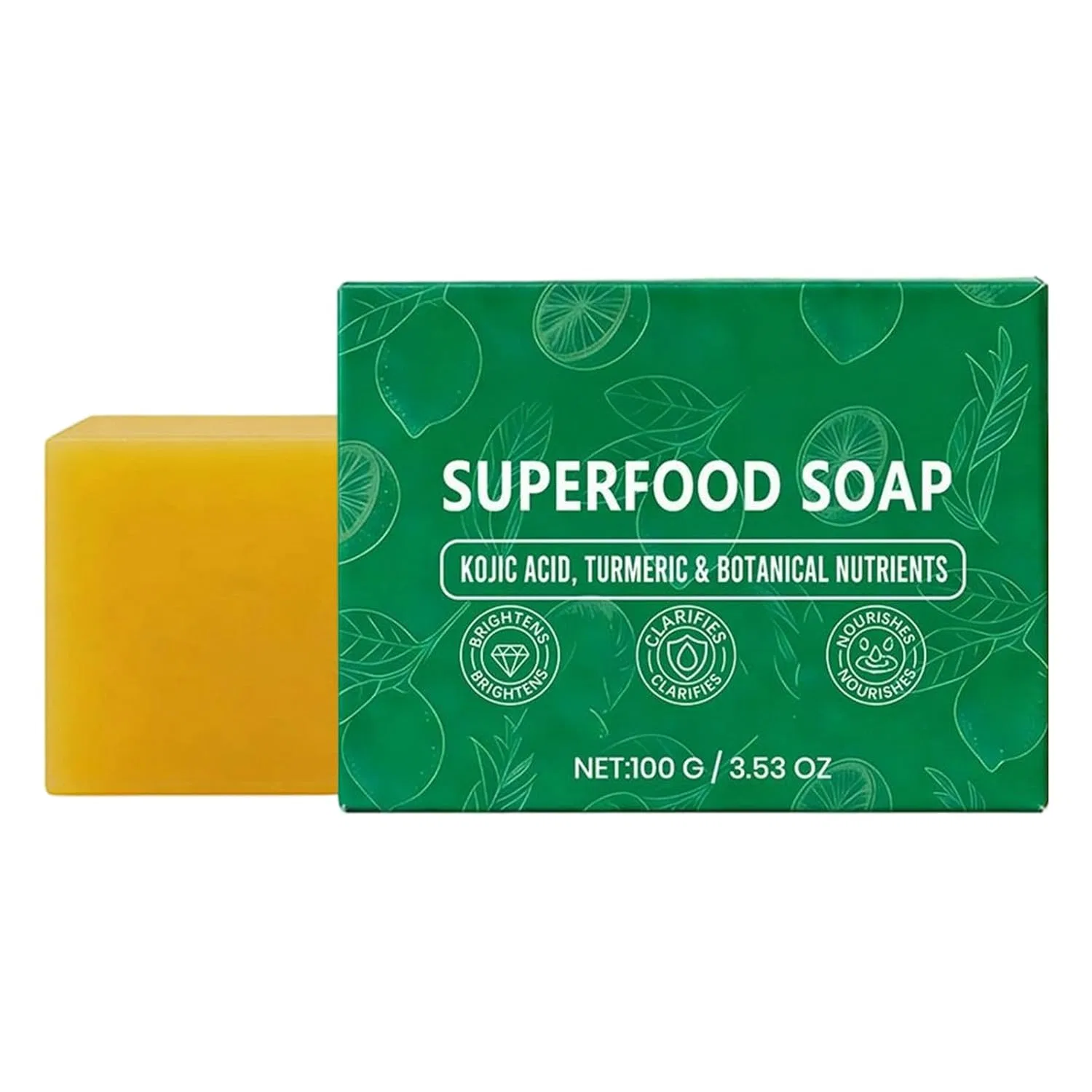 Твердое мыло для лица Brightening Firm Soap, 100 г Generisch