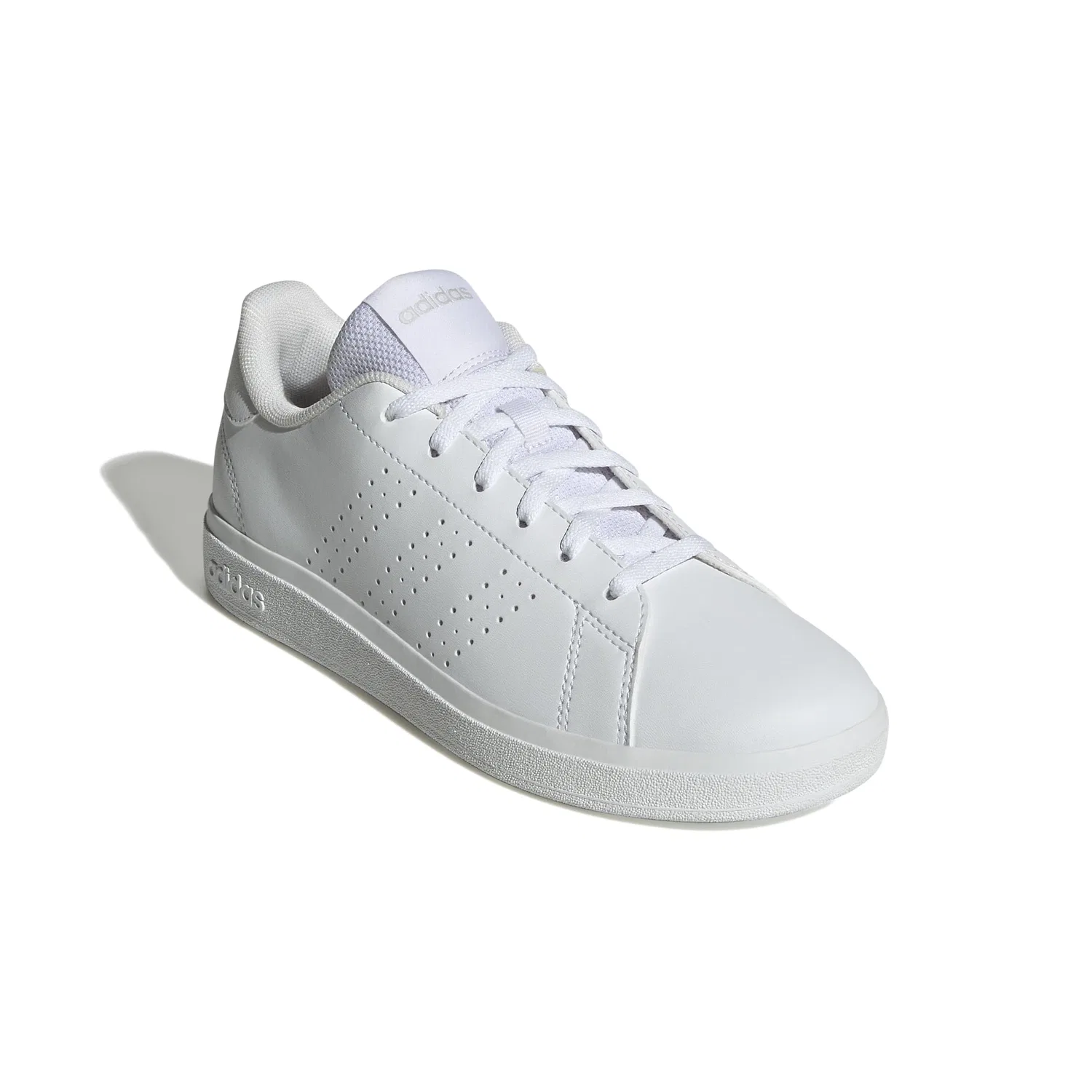 Детские кроссовки для мальчиков с полосками Advantage Base 2.0 Adidas, Cloud White Cloud White Grey One — фото 3