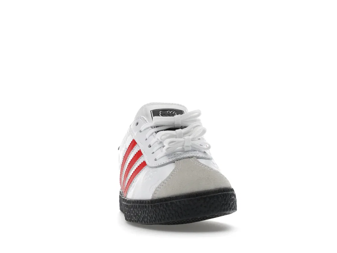 Детские кроссовки Lifestyle с принтом Hello Kitty Adidas Gazelle, White/Red — фото 2