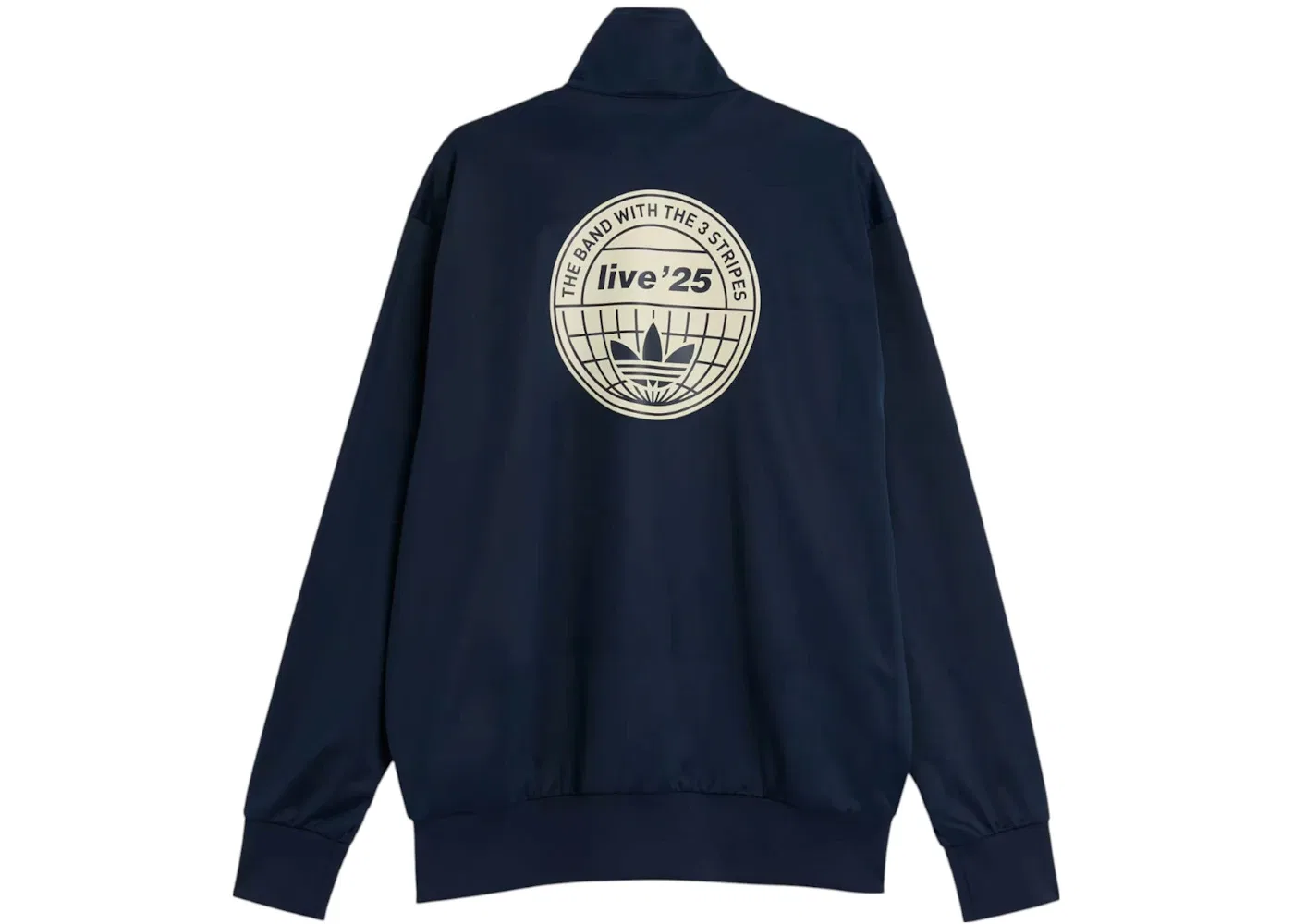 Мужская куртка с принтом Firebird Track Top Adidas, Night Indigo — фото 2