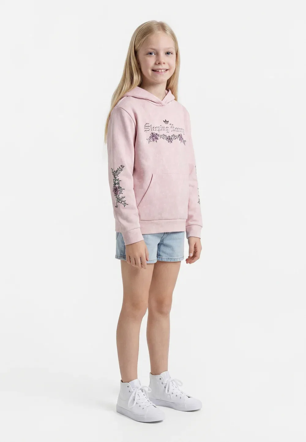 Толстовка Disney Junior Adidas Originals, Orchid Fusion