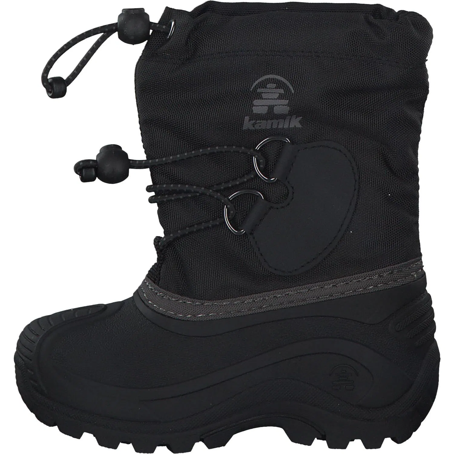 Детские зимние ботинки для мальчиков снегоступы Southpole4 Kamik, Black — фото 2