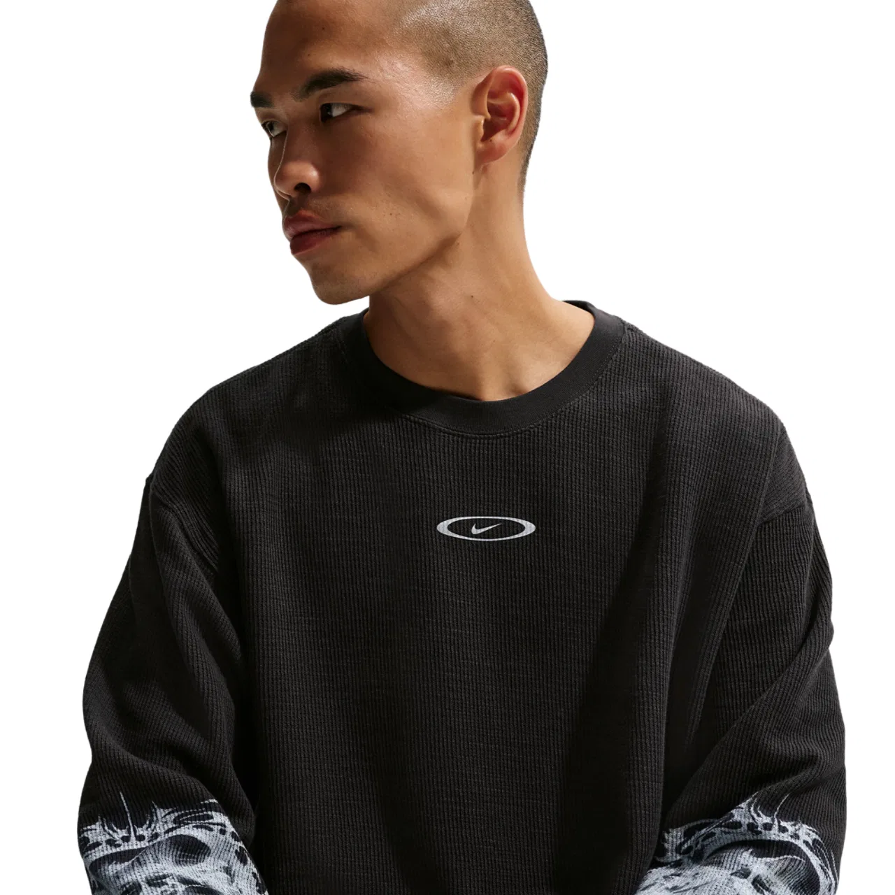Футболка мужская Max 90 Nike, черный/серый — фото 3