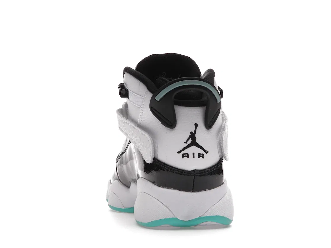 Детские кроссовки Lifestyle Jordan 6 Rings Tropical Twist (GS) Jordan, White/Black/Igloo — фото 4