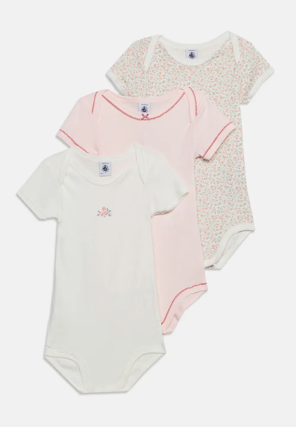 О наборе из 3 предметов - тело Petit Bateau, Pink