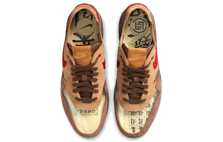 Кроссовки CLOT x Nike Air Max 1 «Kiss of Death» — фото 4